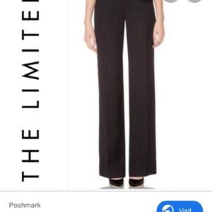 Black limited dress pants